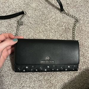 brand new micheal kors chain wallet